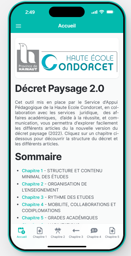 Décret paysage restructuré